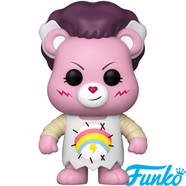 Funko POP #1626 Care Bears Cheer Bear as Bride of Frankenstein Figure